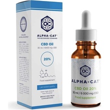 Alpha-CAT CBD Konopný olej 20%-6000 mg 30 ml