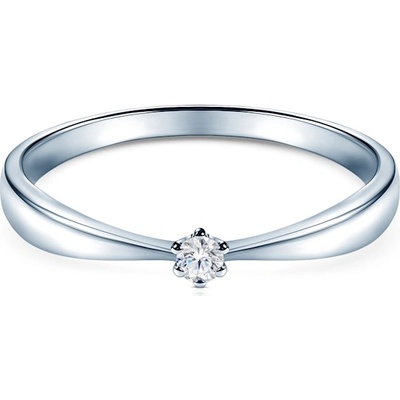 SAVICKI Годежен пръстен Savicki: бяло злато, диаманти