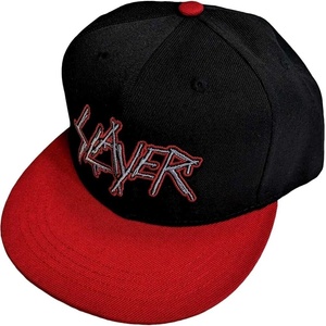 Slayer Dripping Logo Outline Шапка с козирка Red & Black UNI (SLAYSBCAP04RB)
