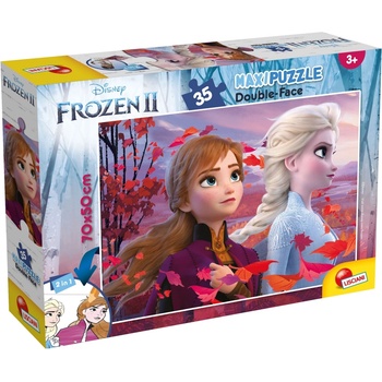 Lisciani Двулицев пъзел Lisciani - Frozen 2, 35 части (LI82155)