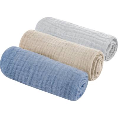 Sleepee Mušelinové 30x30 Grey/Sand/Petrol 3 ks