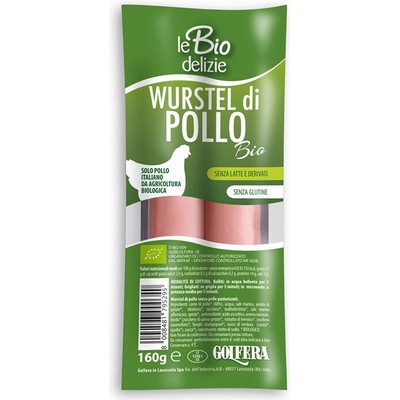 Golfera Bio morčacie párky 12 x 160 g