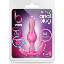 Blush VÁŠ ZAKRIVENÝ ANÁLNY KOLÍK RUŽOVÝ