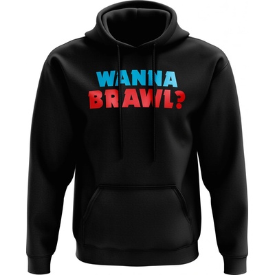 Brawl Stars mikina Wanna Brawl? černá