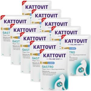 KATTOVIT Paté Gastro пакетче патица 10 x 85 г