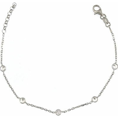 INFINITYSILVER Strieborný náramok so zirkónmi 16116817+