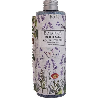 Bohemia Gifts & Cosmetics Botanica Levanduľa s extraktom z bylín kúpeľová soľ 300 g