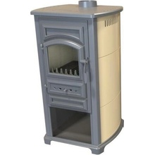 Thalia Forte ECO 5.4 kW vývod horní 120 mm na tuhé palivo bez výměníku béžové