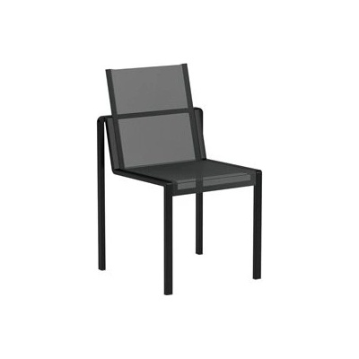 Royal Botania Jídelní židle stohovatelná Alura, rám hliník sand, výplet Batyline pearl grey