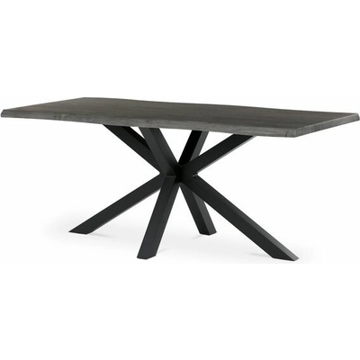 Autronic Twist HT-F4618GREY Jídelní stůl 180 x 90 x 75 cm šedý dub