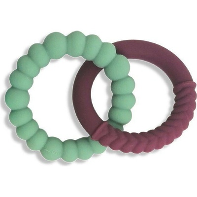 Jellystone Designs hryzadlo Slnko zelená / fialová