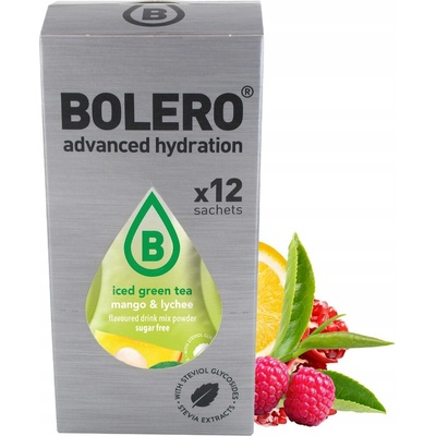 Bolero Nápoj v prášku príchuť Iced Green Tea 12 x 3 g