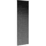 vidaXL Врата комарник за кемпер Тъмно сиво 56x185 cm Бамбук (4017447)