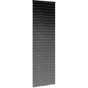 vidaXL Врата комарник за кемпер Тъмно сиво 56x185 cm Бамбук (4017447)