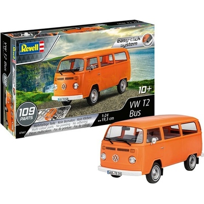 Revell Volkswagen VW T2 Bus EasyClick 1:24