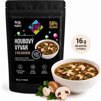 Ketolinie Houbový kolagenový vývar 27 g