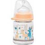 Nip Бебешко стъклено шише NIP - Flow S, 0 м+, 120 ml (4000821350663) - ozone