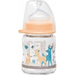 Nip Бебешко стъклено шише NIP - Flow S, 0 м+, 120 ml (4000821350663) - ozone