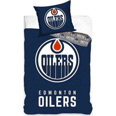 Official Merchandise NHL Obliečky Edmonton Oilers Shields 135x200 80x80