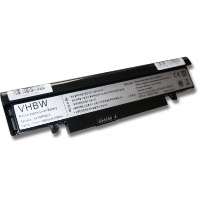 VHBW Батерия за Samsung NC110 / NC210, черна, 6600 mAh (800103279)