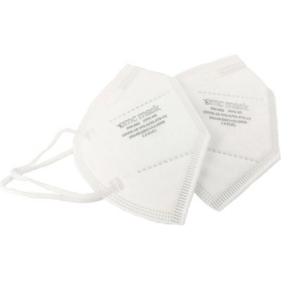 DmcMask respirátor FFP2 Biely 2 ks