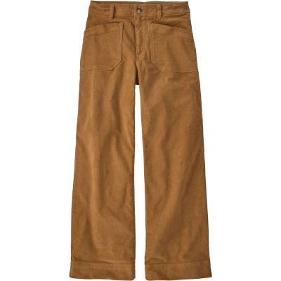 Patagonia Дамски ежедневен панталон Patagonia Women's Wide Leg Cord Pants Casual trousers - Nest Brown - размер 46 (EU) (107-3093-0418)