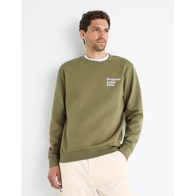 Celio Beprix Sweatshirt Celio | Zelen | МЪЖЕ | S