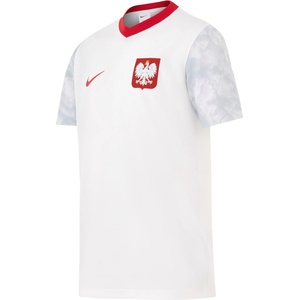 Nike Футболна фланелка Nike Kids' Poland 2026 Football Shirt - White/Red