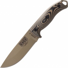 ESEE Model 5 Dark Earth Blade 3D G10 survival knife 5PDE-005 kydex sheath plate