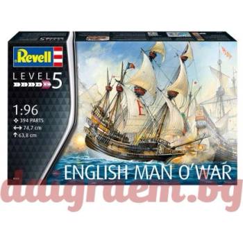 Image 1 of Revell Хоби модел REVELL 05429 - English Man O'War (R05429)