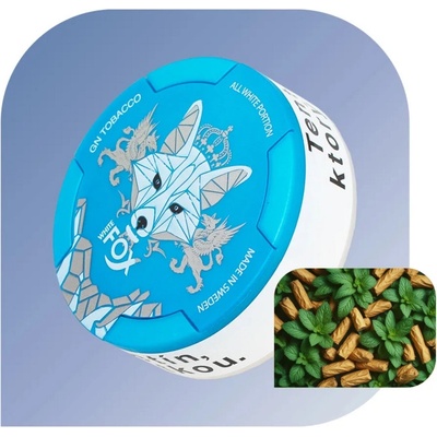 White Fox Mint 16 mg/g 20 vrecúšok