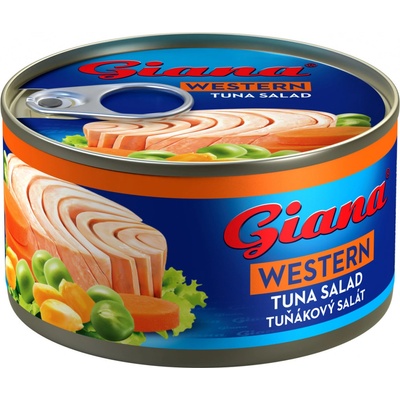 Giana Western tuňákový salát 185 g – Zboží Dáma