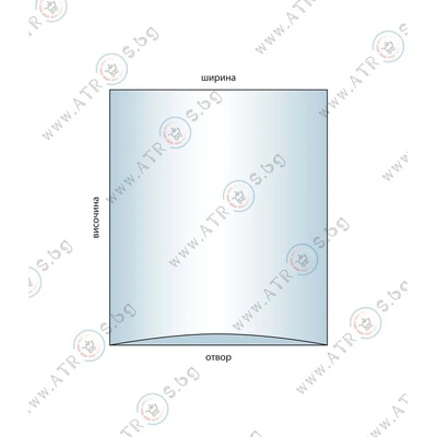 22 х 35 см. 100 броя в опаковка