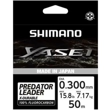 Shimano Fishing Yasei Predator Fluorocarbon Číra 50m 0,30mm 7,17kg