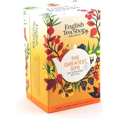 English Tea Shop Mix čajů Ty nejlepší doušky bio 20 ks 40 g