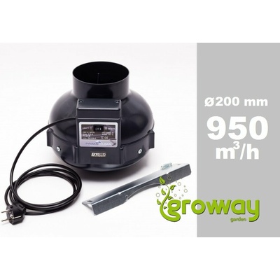 Prima Klima PK200-L 1 rychlost 450/950 m3/h 1 ks