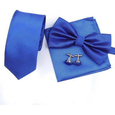Decofashion Set s kravatou v královské modré barvě