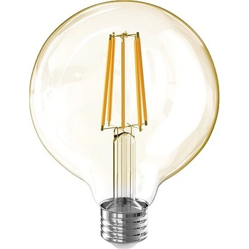 AlzaPower LED 12 – 100 W, E27, 2500 K, Amber Filament, 1 ks APW-LBG27-122500FCA1