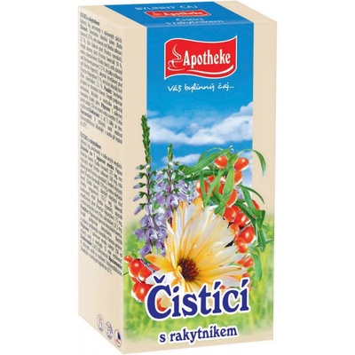 Apotheke Čistící čaj s rakytníkem 20 x 1,5 g