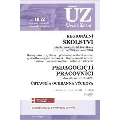 ÚZ 1652 Regionální školství