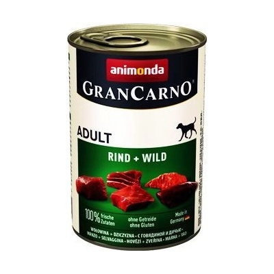 Animonda Gran Carno Adult hovězí & zvěřina 400 g