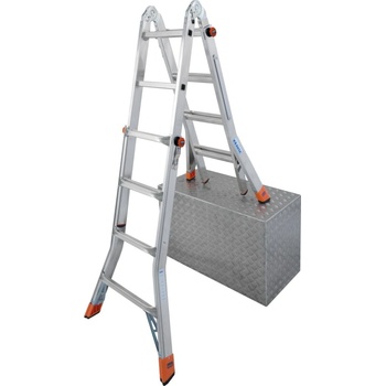 KRAUSE Алуминиева телескопична стълба Krause Telematic, 4x4 (06129956) (06129956)