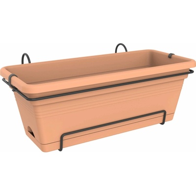 elho Balkónový truhlík green basics all-in-1 XL 55 cm - mild clay red