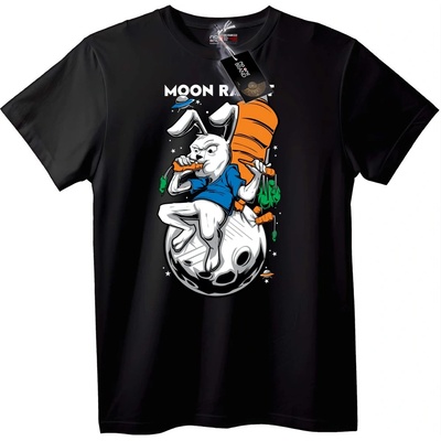 NOONEBRAND Тениска Лунен заек - 6XL, White