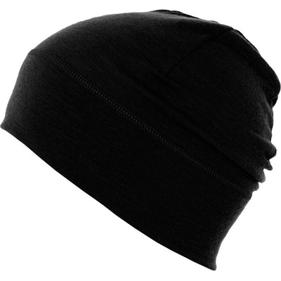 MATT 5805 Ľahká čiapka z merino vlny Black