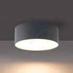 Brilagi - LED таванно осветително тяло за баня FORIS LED/14W/230V Ø 12 см антрацит IP44 (BG3784)
