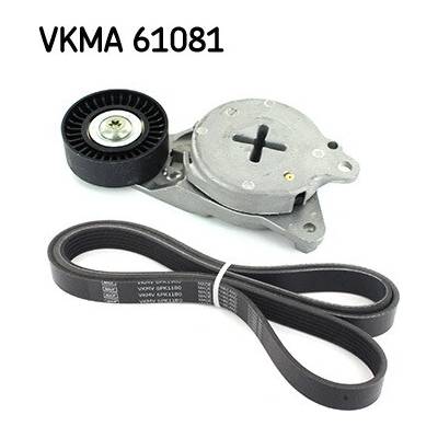 Ozubený klinový remeň - Sada SKF VKMA 61081