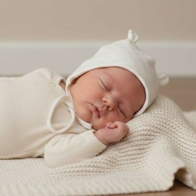 Baby Service Kojenecká čepice zavazovací s oušky Obdélník bílá Babyservice – Hledejceny.cz