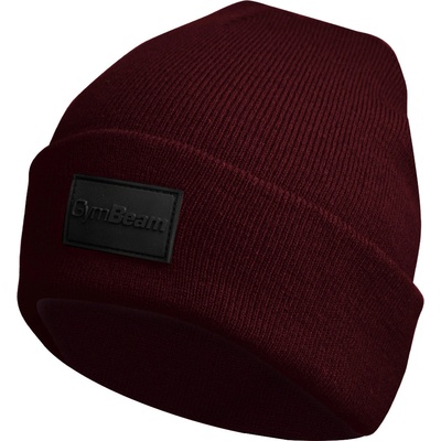 GymBeam Čiapka Polar Beanie Burgundy