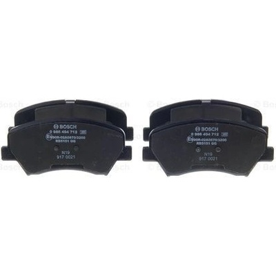 BOSCH Sada brzdových platničiek kotúčovej brzdy 0986494712